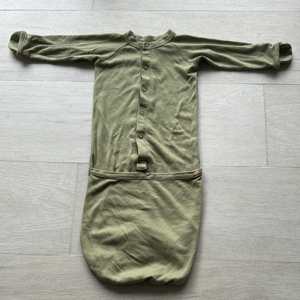 Umi Kids Pajamas - Olive Green